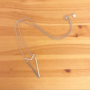 Guess Statement Silver Necklace - NWOT